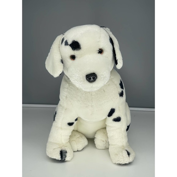 Vintage Hallmark Heart Dalmatian Dog Puppy 16” Stuffed Plush - Picture 1 of 14